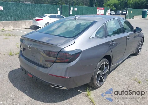 2018 Honda Accord Ex-L из США, поврежденный, VIN 1HGCV1F50JA055892